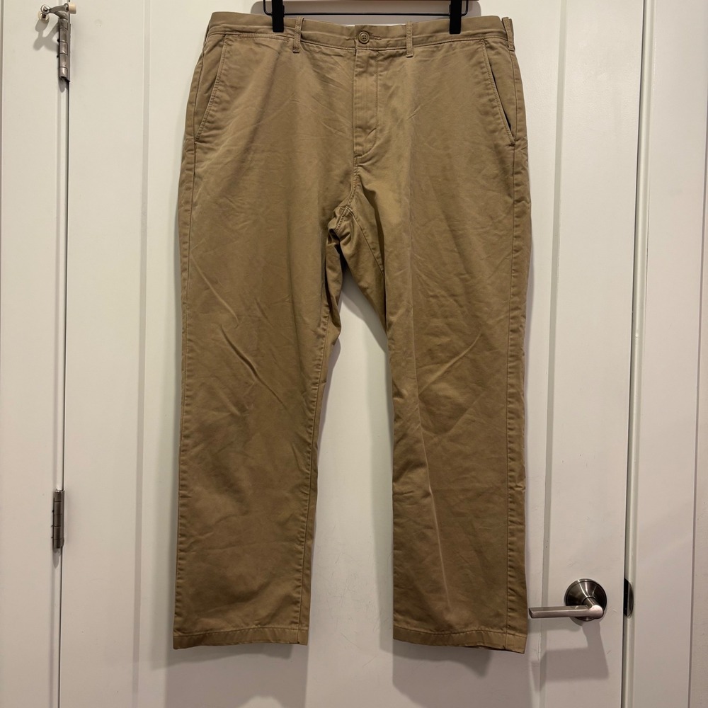 J.Crew 770 Straight Fit Broken-In Chino Pants Khaki Mens 38x32